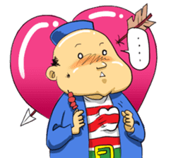 Cak Naryo The Sate Seller sticker #8116196