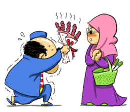 Cak Naryo The Sate Seller sticker #8116197