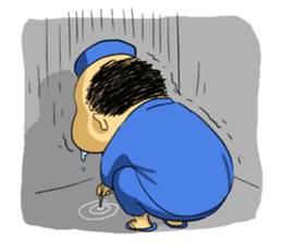 Cak Naryo The Sate Seller sticker #8116201