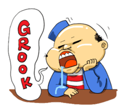 Cak Naryo The Sate Seller sticker #8116202