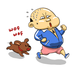 Cak Naryo The Sate Seller sticker #8116203