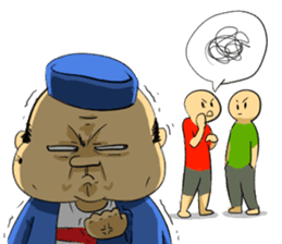 Cak Naryo The Sate Seller sticker #8116205