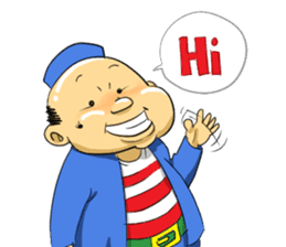 Cak Naryo The Sate Seller sticker #8116215