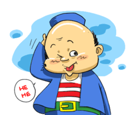 Cak Naryo The Sate Seller sticker #8116218