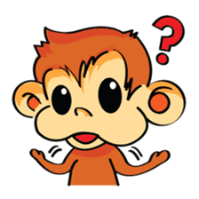 Ta-Mon monkey sticker #8116302