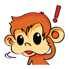 Ta-Mon monkey sticker #8116303
