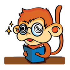 Ta-Mon monkey sticker #8116310