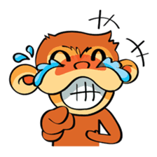 Ta-Mon monkey sticker #8116338