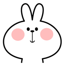 Spoiled Rabbit "Facial expression" sticker #8116420