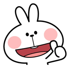 Spoiled Rabbit "Facial expression" sticker #8116421