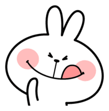 Spoiled Rabbit "Facial expression" sticker #8116426