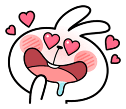Spoiled Rabbit "Facial expression" sticker #8116431