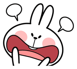 Spoiled Rabbit "Facial expression" sticker #8116434