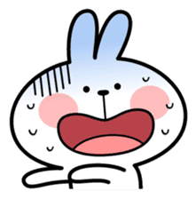 Spoiled Rabbit "Facial expression" sticker #8116446