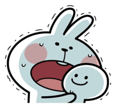 Spoiled Rabbit "Facial expression" sticker #8116447