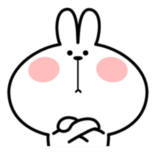 Spoiled Rabbit "Facial expression" sticker #8116448