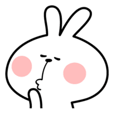 Spoiled Rabbit "Facial expression" sticker #8116449