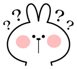 Spoiled Rabbit "Facial expression" sticker #8116450