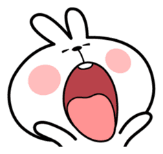 Spoiled Rabbit "Facial expression" sticker #8116454