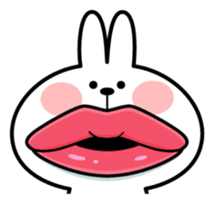 Spoiled Rabbit "Facial expression" sticker #8116458