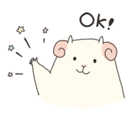 Lovely Sheep Cute sticker #8116923