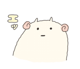 Lovely Sheep Cute sticker #8116925