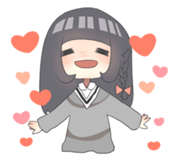 Yui of the younger sister sticker #8117081