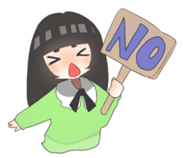 Yui of the younger sister sticker #8117090