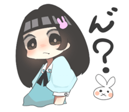 Yui of the younger sister sticker #8117100