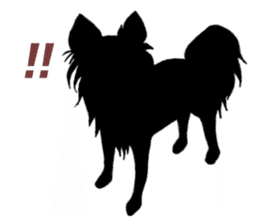 Chihuahua's silhouette sticker #8117997