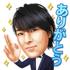 Kei-chan, a prince enka singer in Japan. sticker #8118094