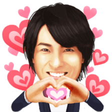 Kei-chan, a prince enka singer in Japan. sticker #8118117