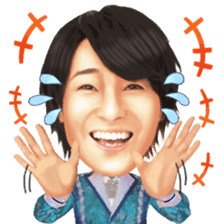 Kei-chan, a prince enka singer in Japan. sticker #8118128