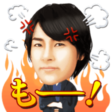 Kei-chan, a prince enka singer in Japan. sticker #8118129