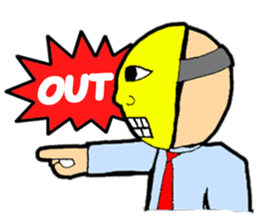 Office Kamen sticker #8118387