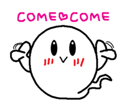 Ghost-kun cute egg~Rendezvous~ sticker #8118412