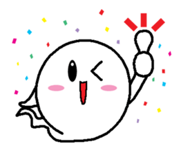 Ghost-kun cute egg~Rendezvous~ sticker #8118449