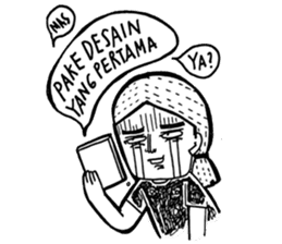 Designer Be Like sticker #8118494