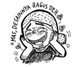 Designer Be Like sticker #8118527