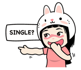 Nosy Girl sticker #8118604