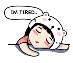 Nosy Girl sticker #8118608