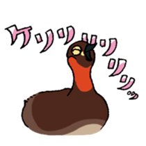 Dive Deep Little grebe sticker #8119090