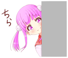 twin tail sticker #8119464