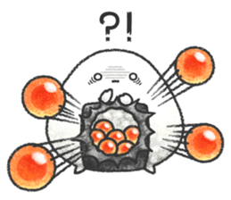Delicious rice ball sticker #8119495