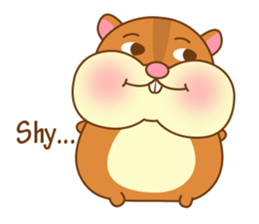 The cute Hamster family sticker #8119859