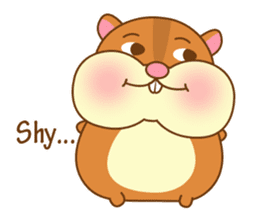 The cute Hamster family sticker #8119859