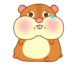 The cute Hamster family sticker #8119866