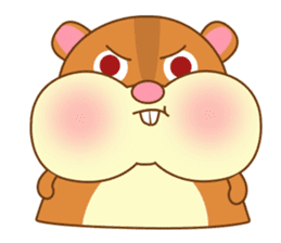 The cute Hamster family sticker #8119871