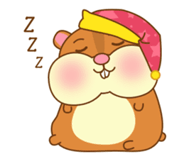 The cute Hamster family sticker #8119873