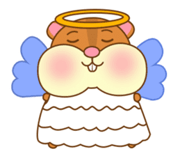 The cute Hamster family sticker #8119879